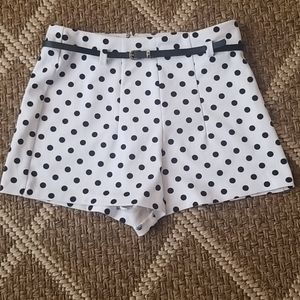 Polka dot shorts